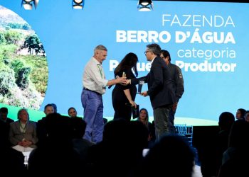 No Sudoeste de Minas Gerais, a Fazenda Berro d’Água, administrada por Aliomar Rodrigues Fonseca, venceu na categoria Pequeno Produtor. Foto: Divulgação.